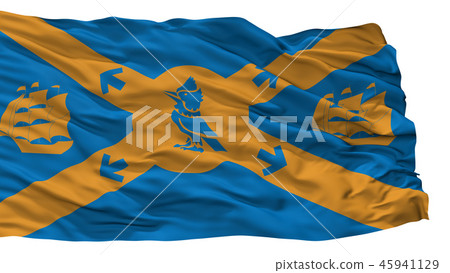 Halifax City Flag, Canada, Isolated On White Halifax City Flag, Canada, Isolated On White 45941129