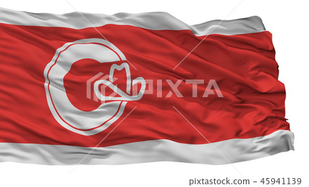 Calgary City Flag,Canada,Alberta Province,Isolated 45941139