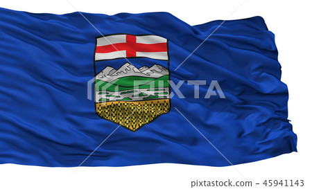 Alberta City Flag, Canada, Isolated On White Alberta City Flag, Canada, Isolated On White 45941143