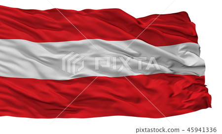 Leuven City Flag, Belgium, Isolated On White 45941336