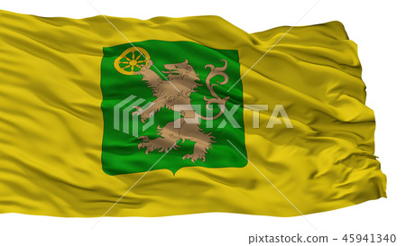 Le Roeulx City Flag, Belgium, Isolated On White Le Roeulx City Flag, Belgium, Isolated On White 45941340