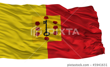 Comines Warneton City Flag, Belgium, Isolated Comines Warneton City Flag, Belgium, Isolated 45941631