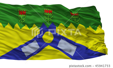 Launceston City Flag, Australia, Isolated On White 45941733