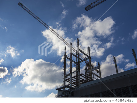Multi-storey building under construction Multi-storey building under construction 45942483