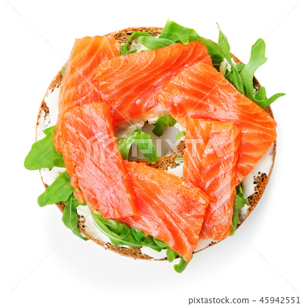 fresh bagel sandwich fresh bagel sandwich 45942551