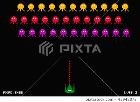 Cosmic invaders game Cosmic invaders game 45948872