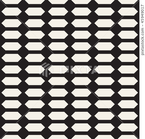 Seamless surface geometric design. Repeating tiles ornament background. Vector shapes pattern Seamless surface geometric design. Repeating tiles ornament background. Vector shapes pattern 45949017