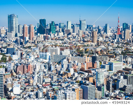 城市,都市風景圖像東京 城市,都市風景圖像東京 45949324