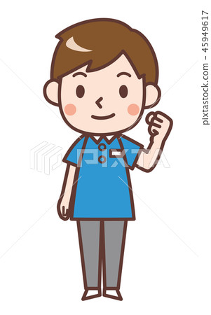 便利店工作人員男性膽量構成 45949617