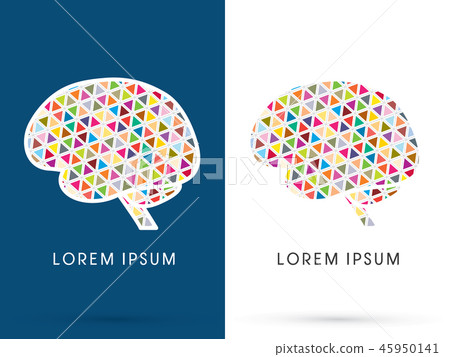 Abstract Brain graphic vector. Abstract Brain graphic vector. 45950141