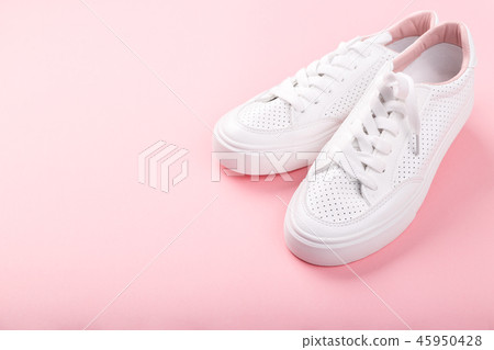 White leather sneakers White leather sneakers 45950428
