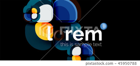 Modern geometric abstract background design Modern geometric abstract background design 45950788