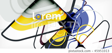 Circle abstract background design Circle abstract background design 45951013