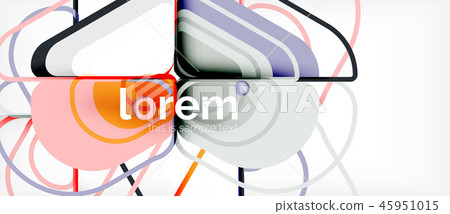 Circle abstract background design Circle abstract background design 45951015