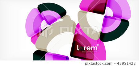 Abstract background geometric 45951428