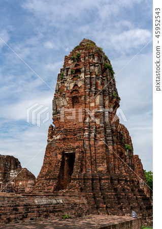 Ayutthaya Remains of Thailand The ruins of Wat Phra Mahathat 45952543