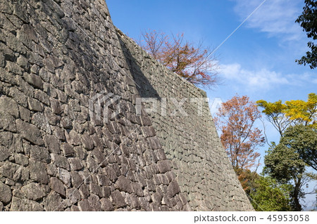 Matsuyama Castle Ishigaki (Ehime Prefecture Matsuyama City) Matsuyama Castle Ishigaki (Ehime Prefecture Matsuyama City) 45953058