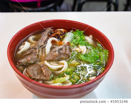 beef noodles soup 45953246