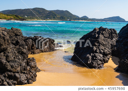 Tehiro Coast鹿兒島縣大島郡Tatsugo-cho Akaogi 45957698