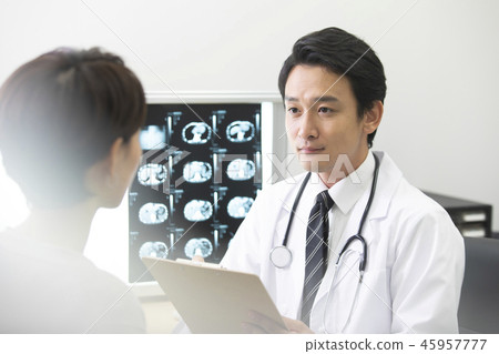 Hospital examination doctor patient 45957777