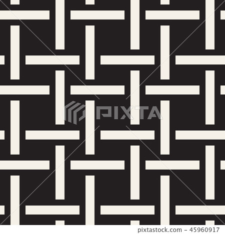 Vector seamless pattern. Modern stylish abstract texture. Repeating geometric tiles
 45960917
