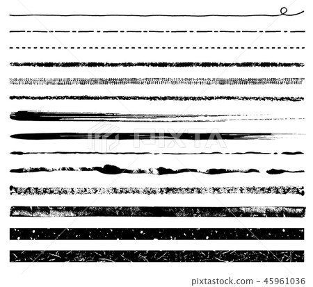 各種手繪線條 45961036