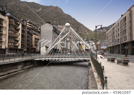 Pont de Paris, Andorra la Vella, Andorra, 2014 Pont de Paris, Andorra la Vella, Andorra, 2014 45961097