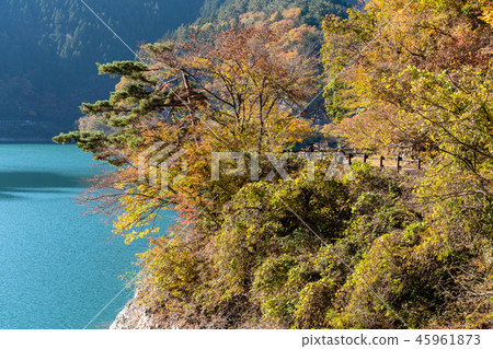 Okutama Lake Kokawachi Dam Lakeside promenade 45961873
