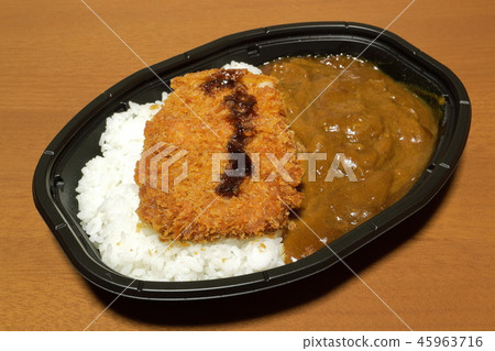 Three-star pork loin cutlet curry Three-star pork loin cutlet curry 45963716