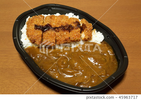 Three-star pork loin cutlet curry Three-star pork loin cutlet curry 45963717