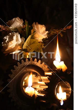 Candles On Gears 45964449
