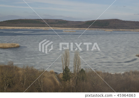 Beautiful landscape in northern Bulgaria, Silistra 45964863