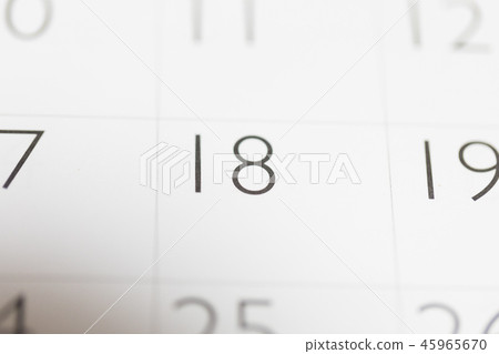 日曆 45965670