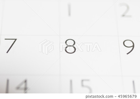 日曆 45965679