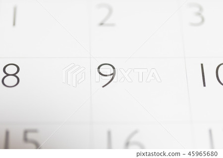 日曆 45965680