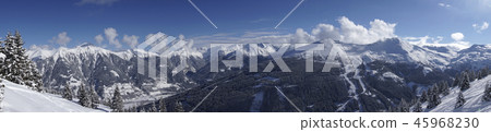 Stubnerkogel view at Bad Gastein ski resort Stubnerkogel view at Bad Gastein ski resort 45968230
