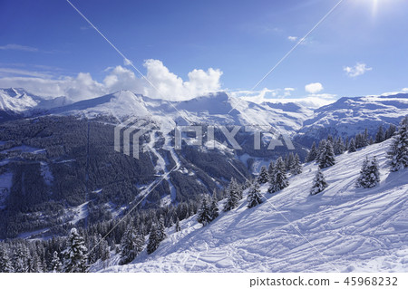 Stubnerkogel view at Bad Gastein ski resort Stubnerkogel view at Bad Gastein ski resort 45968232