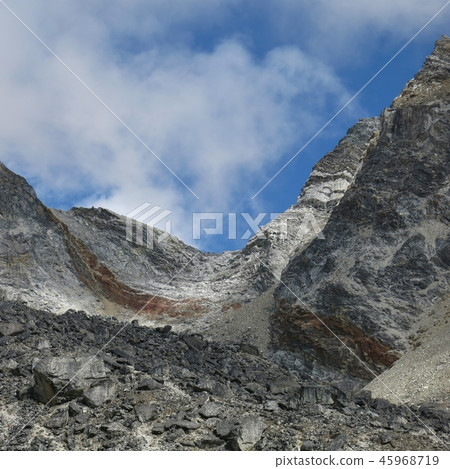 Almost there... Cho La mountain pass. Almost there... Cho La mountain pass. 45968719