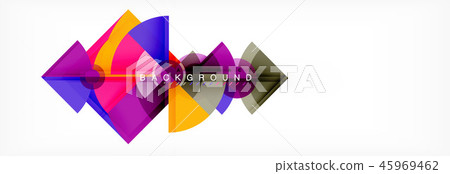 Modern geometric abstract background 45969462