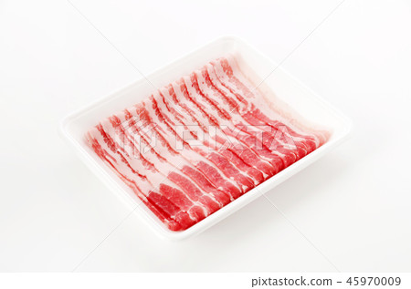 Pork rose meat sliced 45970009