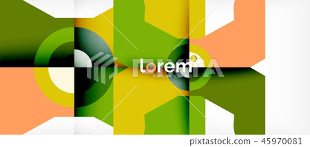 Abstract round elements composition background, organic design Abstract round elements composition background, organic design 45970081