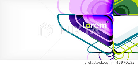 Abstract background multicolored geometric shapes modern design Abstract background multicolored geometric shapes modern design 45970152