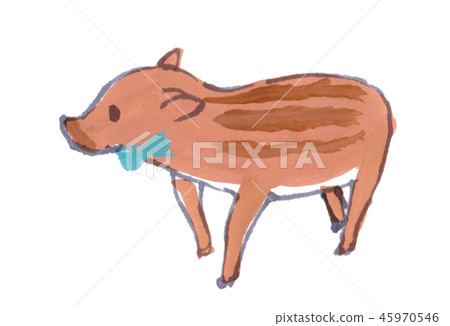 Cute Uribou - Stock Illustration [45970546] - PIXTA