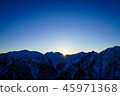 [長野北阿爾卑斯山]黃昏的Har野岳 45971368