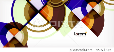 Modern geometric abstract background 45971846