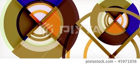 Modern geometric abstract background 45971856