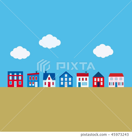 Townscape cloud Townscape cloud 45973243