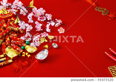 chinese new year 2019 background 45973520