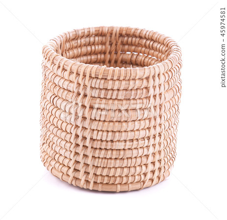 basket on white Background 45974581