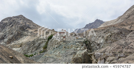 Tibetan Buddhist Temple in Ladakh, India 45974787